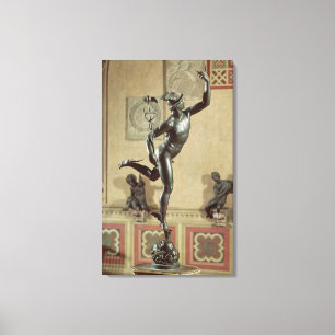 Mercury c.1576 (brons), canvastryck