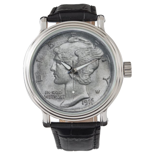Mercury Dime Armbandsur (Framsida)