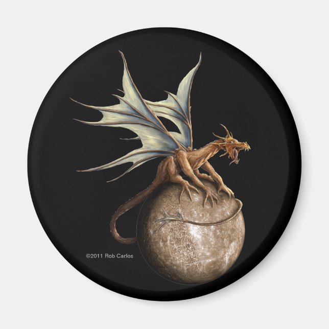 Mercury Dragon Magnet (Framsidan)