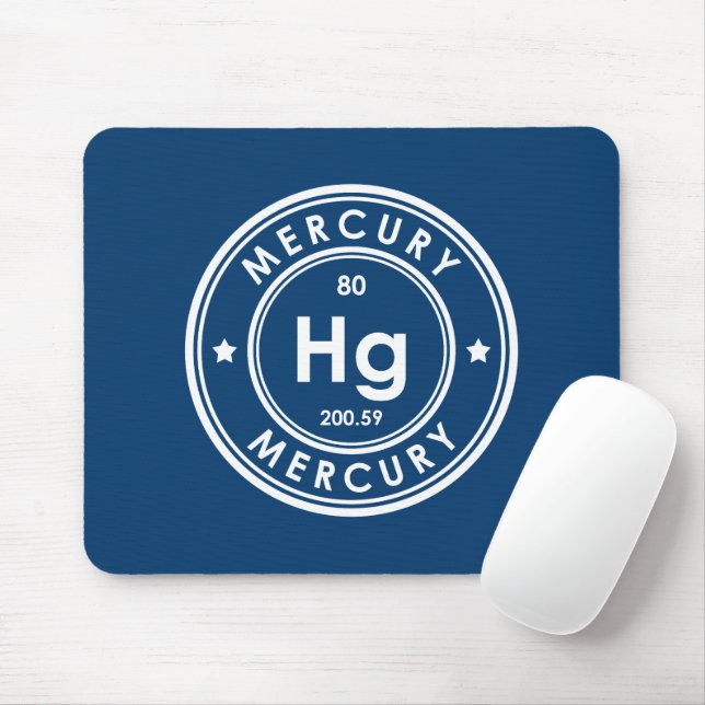 Mercury Inslag Blue Mouse Pad Musmatta (Med mus)