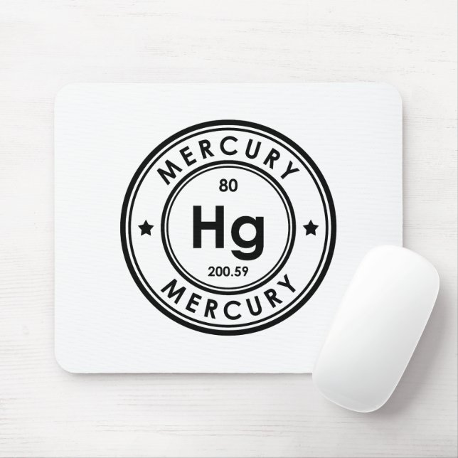 Mercury Inslag Mouse Pad Musmatta (Med mus)