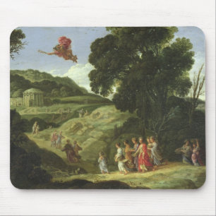 Mercury och Herse, c.1605-08 (olja på kanfas) Musmatta
