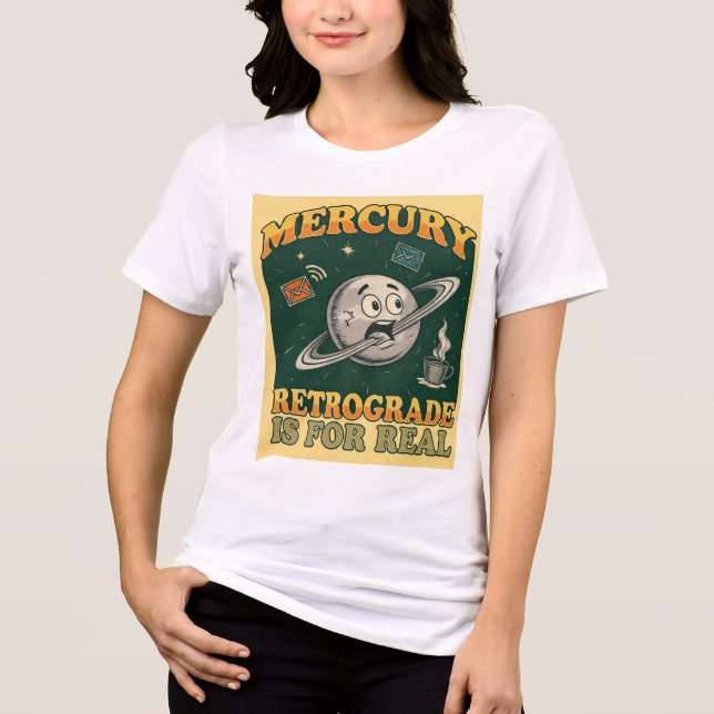 MERCURY RETROGRAD T SHIRT (Framsida)