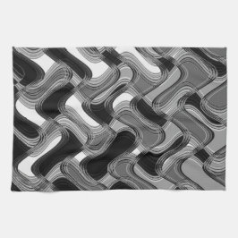 Mercury- & sobelkökshandduk av konstnären C.L. Kökshandduk