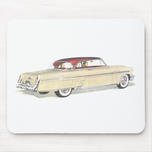 Mercuryklassikerbil 1953 Mousepad Musmatta (Framsidan)