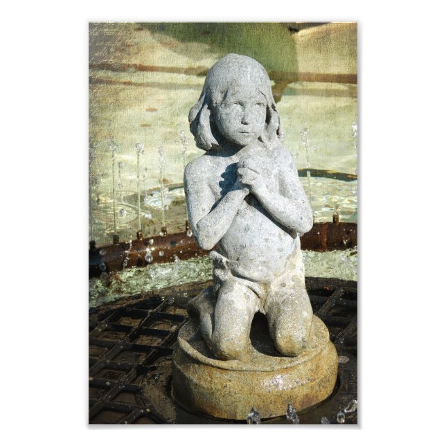 Mercy Fontän Detail Fototryck (Framsidan)