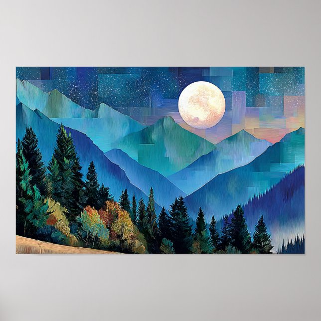 Mercy in the Night Sky Poster (Framsidan)