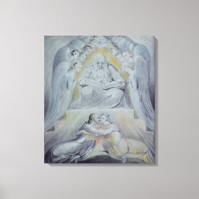 Mercy och Truth möts tillsammans Canvastryck (Framsida)