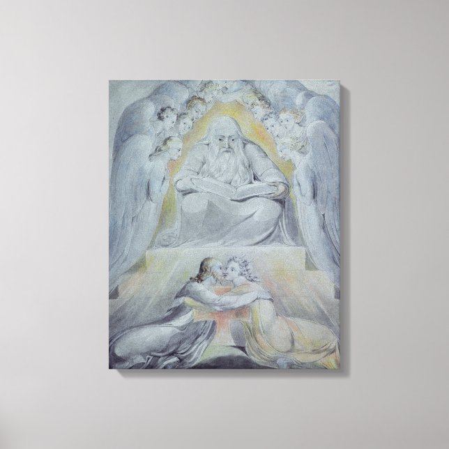 Mercy och Truth möts tillsammans Canvastryck (Framsida)