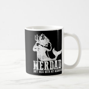 Merdad Rör Inte Min Sjöjungfru Nya Mer Pappa Dotte Kaffemugg