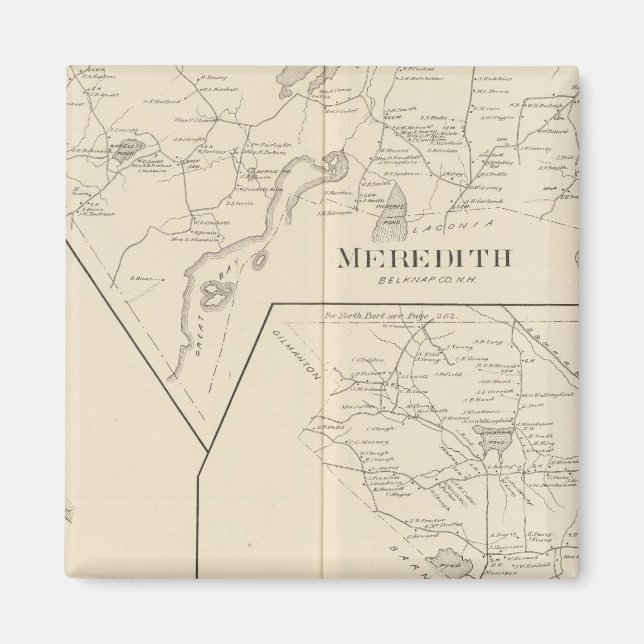 Meredith, Meredith Village Magnet (Framsidan)