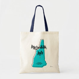 Meredith, NH Tote Bag Tygkasse