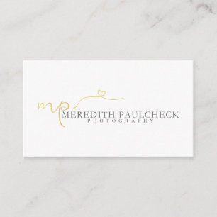Meredith Paulcheck fotografi Visitkort
