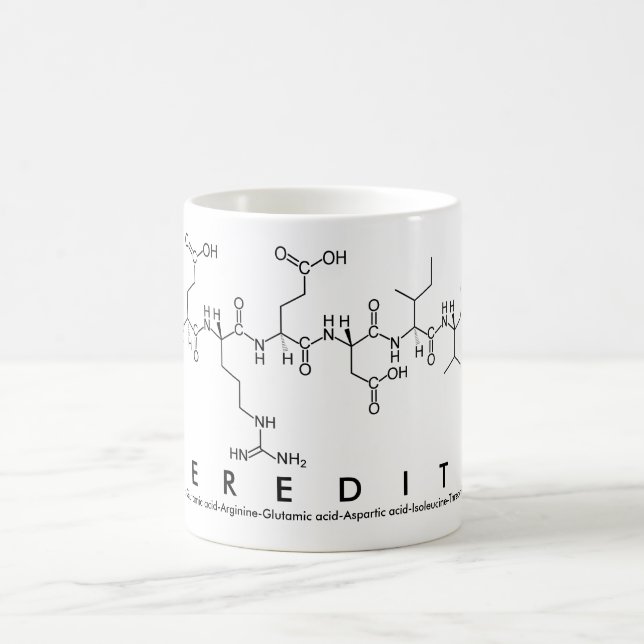 Meredith peptide namn mugg (Center)