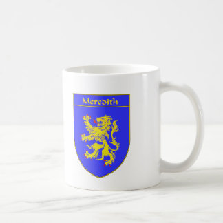Meredith vapensköld-/familjvapensköld kaffemugg