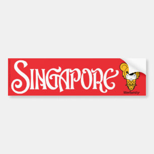 Merfamily® SINGAPORE bildekal II