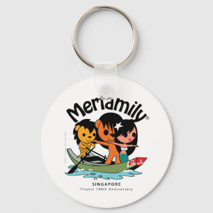 MERFAMILY® Singapore "Titanic KeepVEY" Nyckelring
