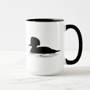 Merganseranka i Silhouette Mugg