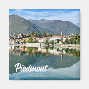 Mergozzo, Piemonte, Italien, kylmagnet Magnet