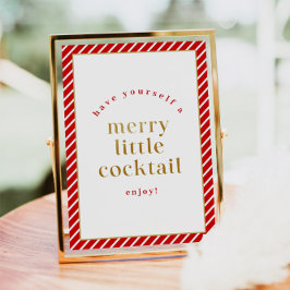 MERI har dig själv en liten kocktail Poster