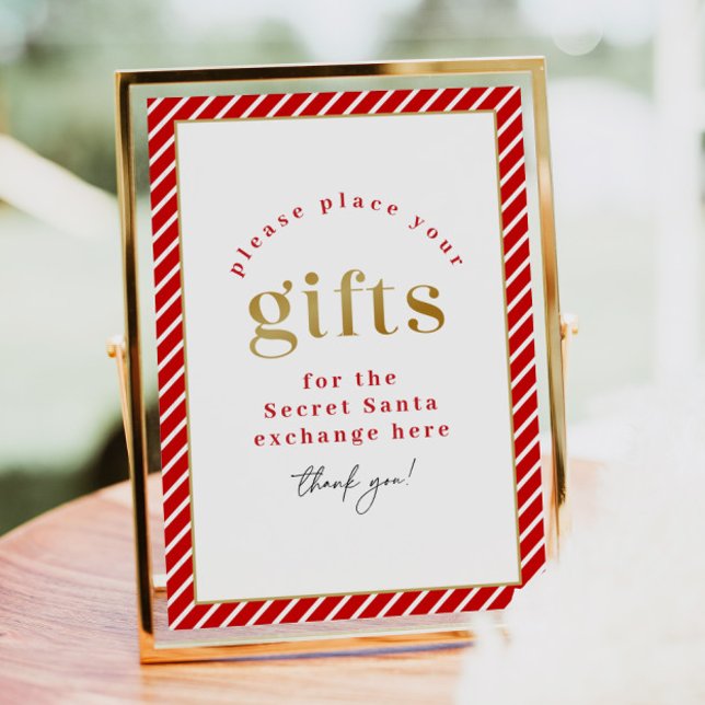 MERI jul Party Secret Santa Gift Exchange Poster (Skapare uppladdad)