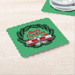 Meri Kirihimete Maori för God jul Underlägg Papper