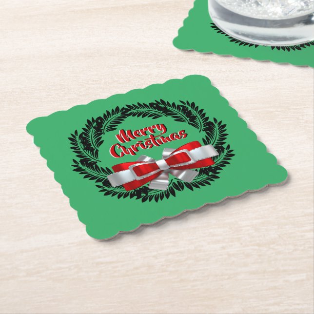 Meri Kirihimete Maori för God jul Underlägg Papper (Vinklad)