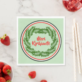 Meri Kirihimete Maori God Jul Lunch Pappersservett