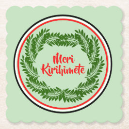 Meri Kirihimete Maori God jul Underlägg Papper