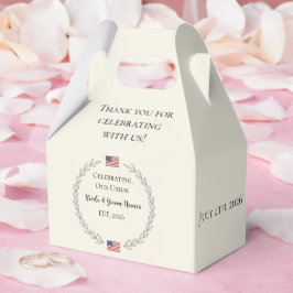 merica 250th Anniversary Wedding  | Custom names Presentaskar