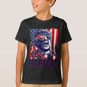 Merica 4:e juli Amerikanska Flagga Murica merica G T Shirt