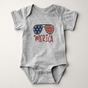 Merica 4:e juli Sunglasses Summer T-Shirt