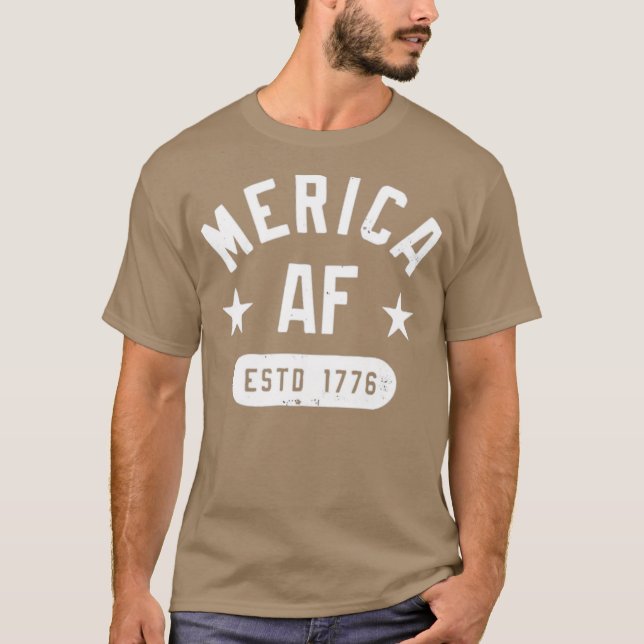 Merica AF T Shirt (Framsida)