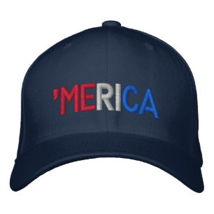 "merica broderad keps