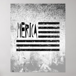 Merica Flagga Poster
