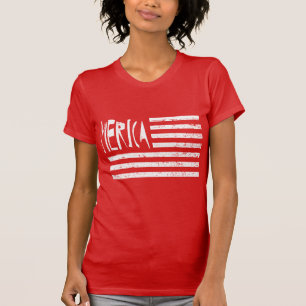 Merica flagga tee