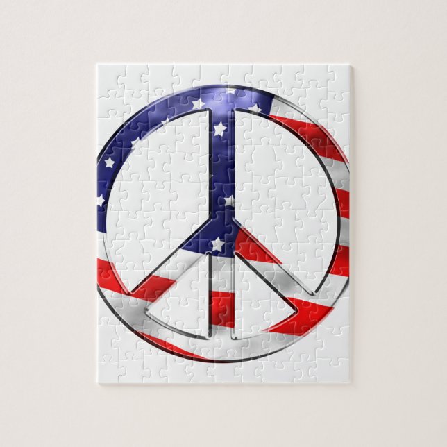merica-fredstecken pussel (Vertikal)