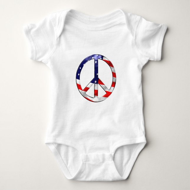 merica-fredstecken t-shirt (Framsida)