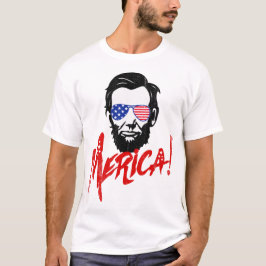 Merica Funny I Kärlek America Manar Fjärde juli T Shirt