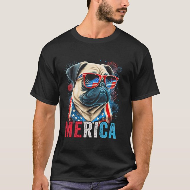 Merica Funny T Shirt (Framsida)