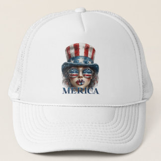 Merica Girl, Fjärde juli Glam Girl with Stars Keps