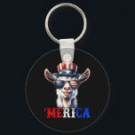 Merica Goat Patriotic 4:e juli: Lena Kids Manar W Nyckelring<br><div class="desc">Merica Goat Patriotic 4:e juli,  LUNDY Kids Manar Kvinnor</div>