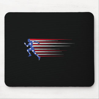 ‘merica Gorilla Flag Solglasögon Roligt Patriotisk Musmatta