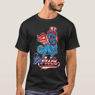Merica Patriotic Usa Eagle 4 juli Long Sle T Shirt