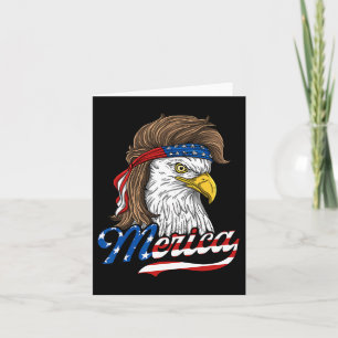 Merica - Patriotic USA Eagle of Freedom - 4:e J. Kort