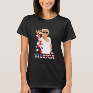 Merica Pro Trump Salt Valentines day T Shirt