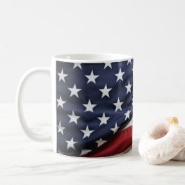 "merica Proud Flagga Ceramic Mugg