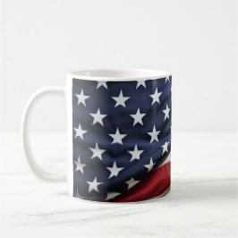 "merica Proud Flagga Ceramic Mugg