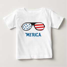 Merica Retro Sunglasses T Shirt