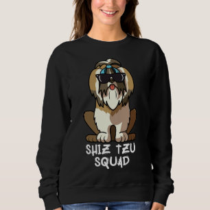 Merica Shih Tzu Hund Mamma Hund Pappa Kärlek R T Shirt